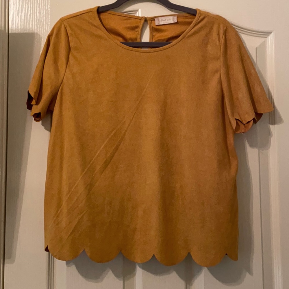 Tan Shirt